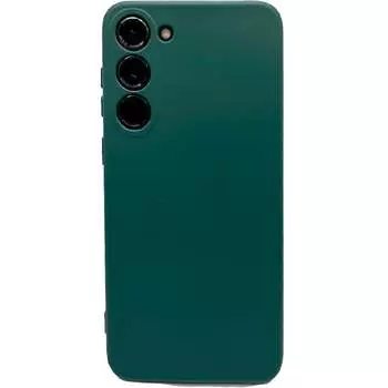 Силиконовая накладка Monarch для Samsung Galaxy S23 зеленая