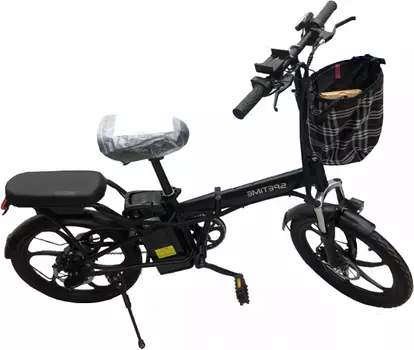 Складной электровелосипед Spetime E-Bike S6 Plus