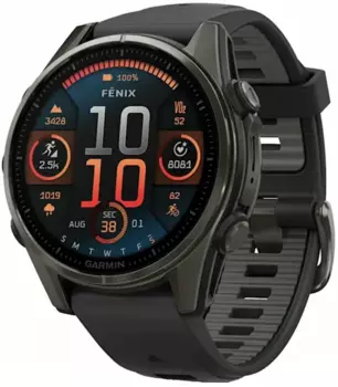 Умные часы Garmin Fenix 8 43 mm Amoled Sapphire Premium Multisport GPS Watch черные (010-02903-28)