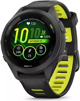Умные часы Garmin Forerunner 265S black (черные)
