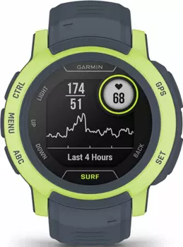 Умные часы Garmin Instinct 2 Surf Edition (синий ремешок)