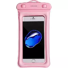 Водонепроницаемый чехол Usams YD007 розовый