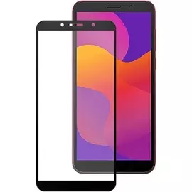 Защитное стекло для Huawei Honor 9S/Y5(18) полноэкранное черное