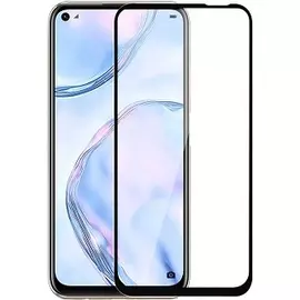 Защитное стекло для Huawei P40 Lite E полноэкранное черное в техпаке