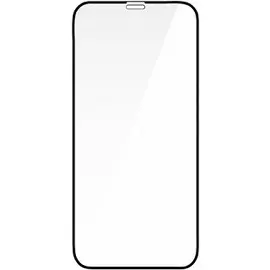 Защитное стекло для iPhone 12/12 Pro полноэкранное черное в техпаке