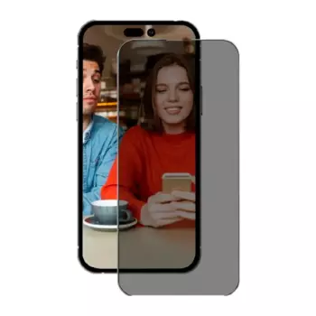 Защитное стекло для iPhone 15 Lanbi антишпион