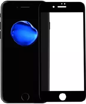 Защитное стекло для iPhone 7 Plus/8 Plus полноэкранное черное в техпаке