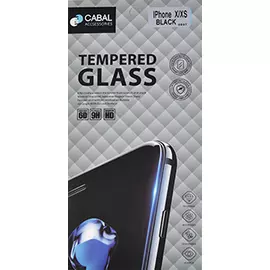 Защитное стекло для iPhone X/XS/11 Pro Cabal полноэкранное черное