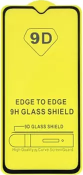 Защитное стекло для OnePlus 6Т 9D полноэкранное черное в техпаке