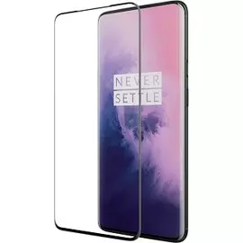 Защитное стекло для OnePlus 7T Pro 9D полноэкранное черное в техпаке