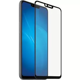Защитное стекло для Oppo A3s 9D полноэкранное черное в техпаке
