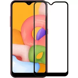 Защитное стекло для Samsung Galaxy A 01 Cabal полноэкранное черное