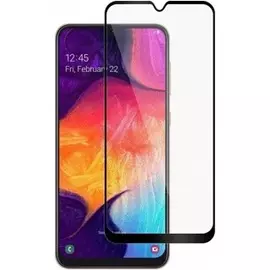 Защитное стекло для Samsung Galaxy A 10S полноэкранное черное в техпаке