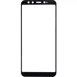 Защитное стекло для Xiaomi Mi A2 9D полноэкранное черное в техпакете