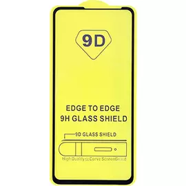 Защитное стекло для Xiaomi Mi Mix 3 9D полноэкранное черное в техпаке