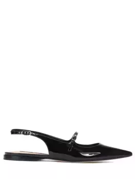 Балетки кожаные