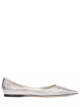Балетки кожаные Love Flat JIMMY CHOO