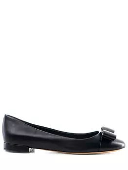Балетки кожаные S.FERRAGAMO