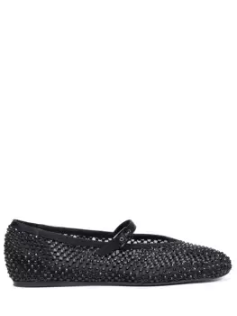 Балетки со стразами