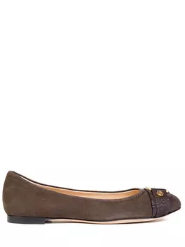 Балетки замшевые TESTONI