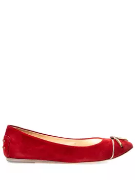 Балетки замшевые TOD`S