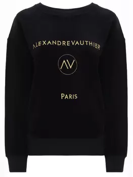 Бархатный свитшот