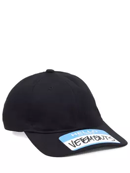 Бейсболка хлопковая VETEMENTS