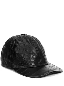 Бейсболка из кожи крокодила