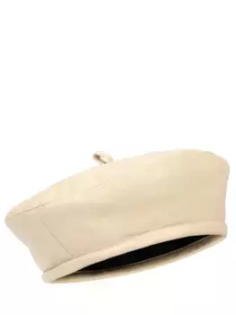 Берет кожаный
