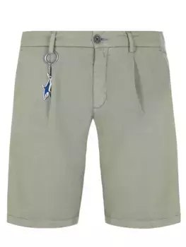 Бермуды из хлопка и льна