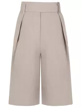 Бермуды из вискозы BRUNELLO CUCINELLI