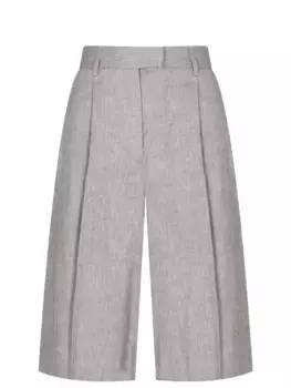 Бермуды льняные