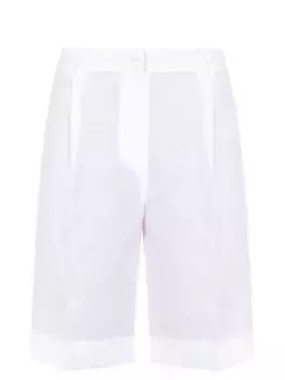 Бермуды льняные