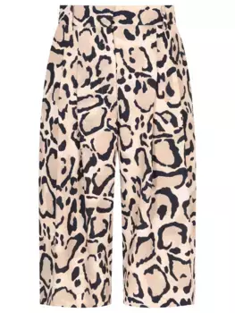 Бермуды с принтом