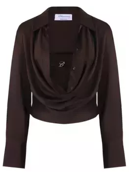 Блуза атласная