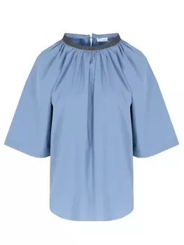 Блуза хлопковая BRUNELLO CUCINELLI