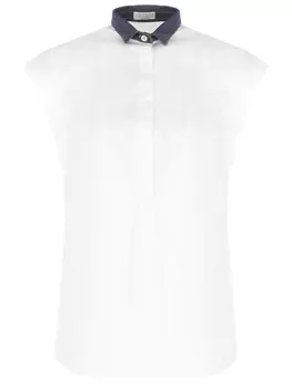 Блуза хлопковая BRUNELLO CUCINELLI