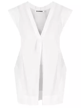 Блуза хлопковая JIL SANDER