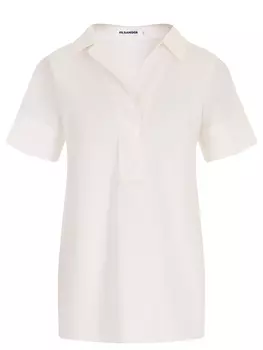 Блуза хлопковая JIL SANDER
