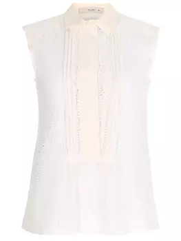 Блуза хлопковая кружевная ETRO
