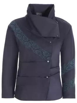 Блуза хлопковая с кружевом MALLONI