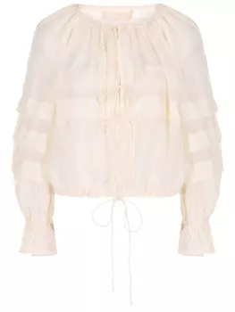 Блуза хлопковая ULLA JOHNSON