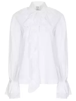 Блуза хлопковая VICTORIA BECKHAM