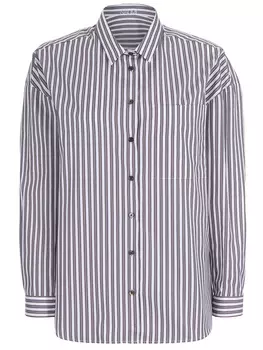 Блуза хлопковая в полоску