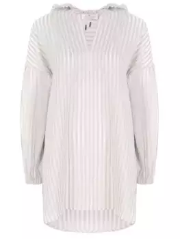 Блуза хлопковая в полоску