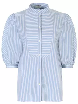 Блуза хлопковая в полоску