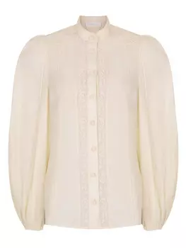Блуза хлопковая ZIMMERMANN