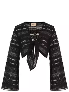 Блуза из гипюра