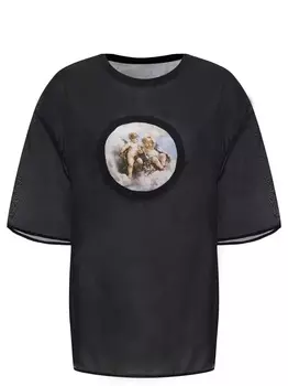 Блуза из хлопка и шелка «Ангелы» WINWIN LARE