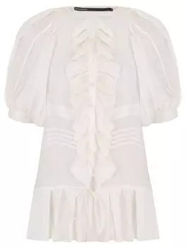 Блуза из хлопка и шелка GAETANO NAVARRA